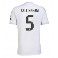 Stroje piłkarskie Real Madrid Jude Bellingham #5 Koszulka Podstawowej 2025-26 Krótki Rękaw